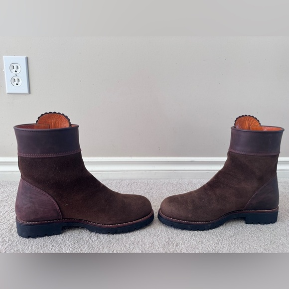 Penelope Chilvers inclement tassle boots, size 38.5, dark oak colour. - Picture 4 of 8